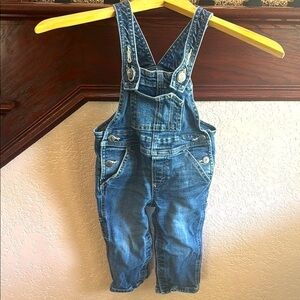 Old Navy Blue Denim Kids Overalls